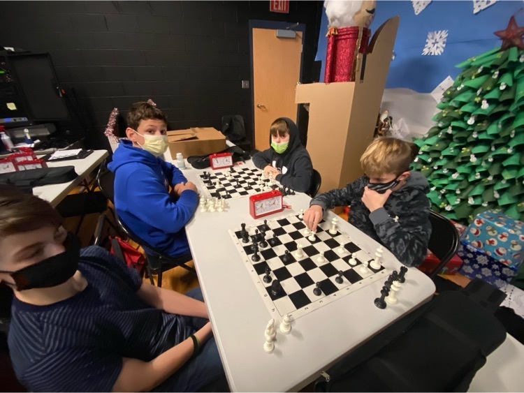 Chess club at Harts PK-8