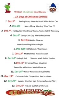 13 Days of Christmas Outfits!