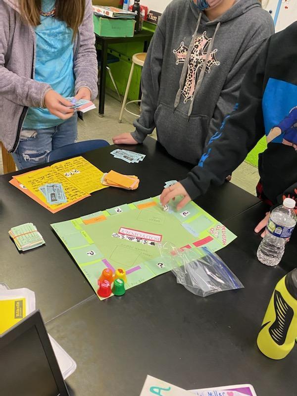 Body System Board Game Creation