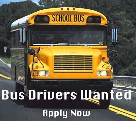 School Bus Drivers Wanted
