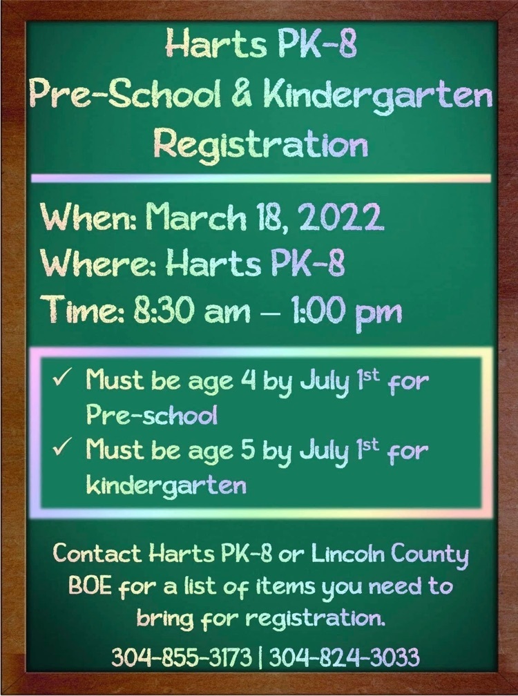 PK- Kindergarten registration 