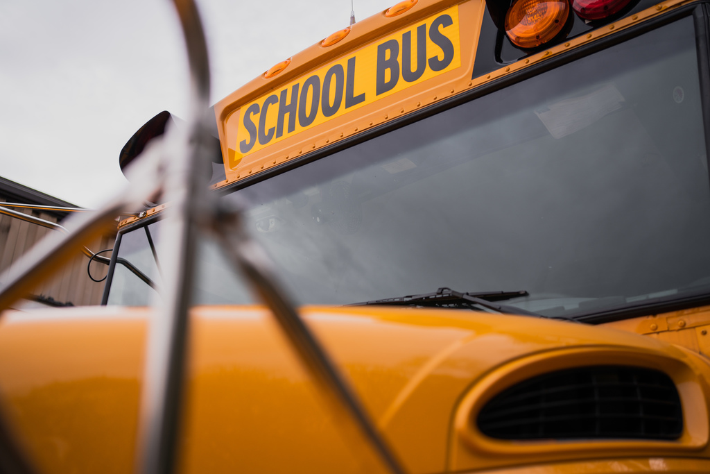 LCS School Buses outfitted with Zonar GPS. 