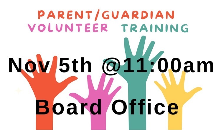 Parent Volunteer Training 