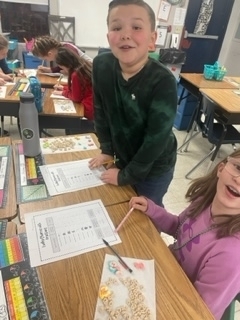 Midway Elementary 3rd Grade Lucky Charms Math Lesson Fractions