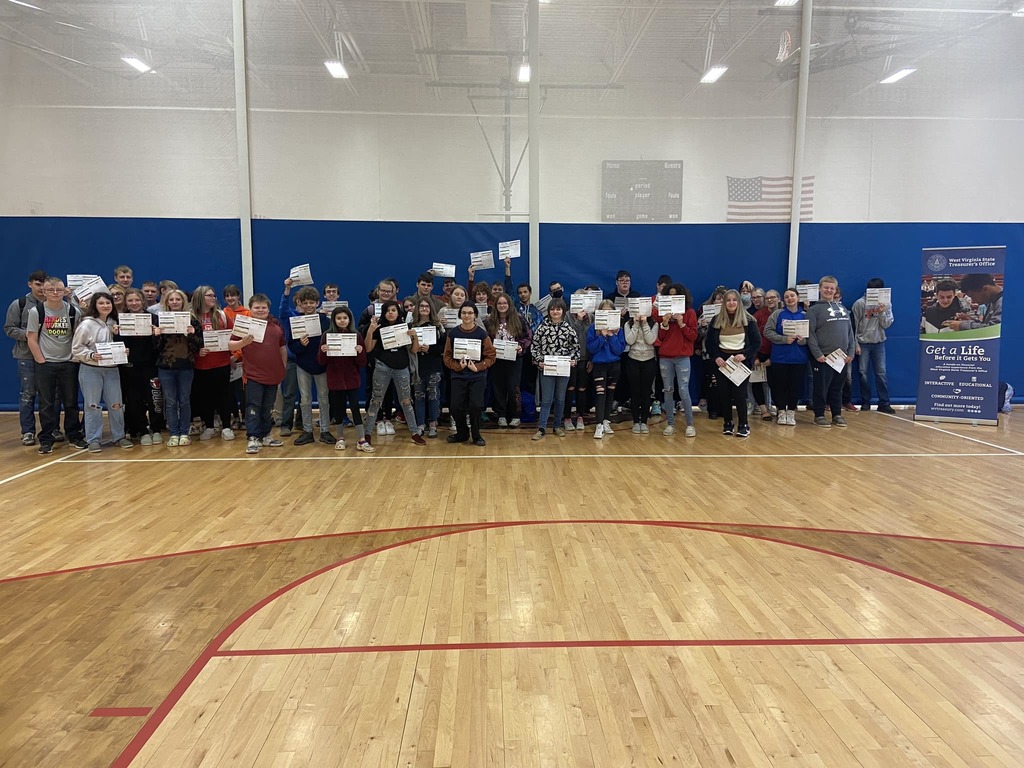 Harts PK-8 Get A Life Program WV State Treasurer's Office