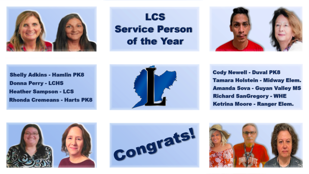 Lincoln County Schools Service Person of the Year
