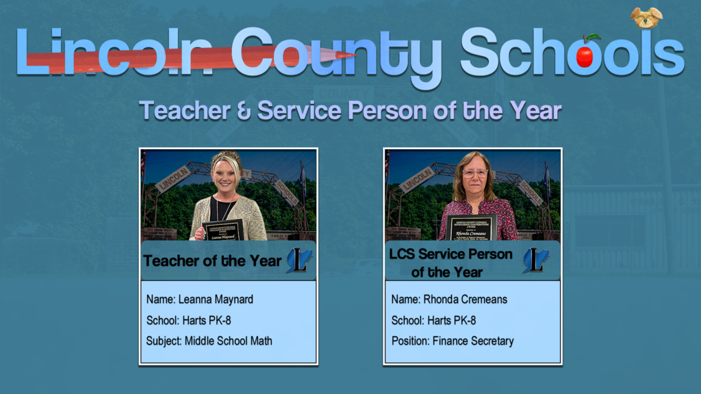 Lincoln County Schools Teacher and Service Person of the Year 2023