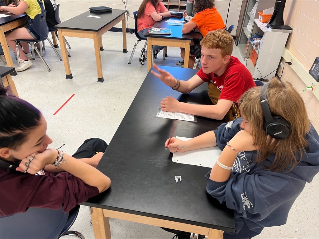 Harts PK8 Group Story Writing Lesson 8th Grade ELA Lincoln County Schools